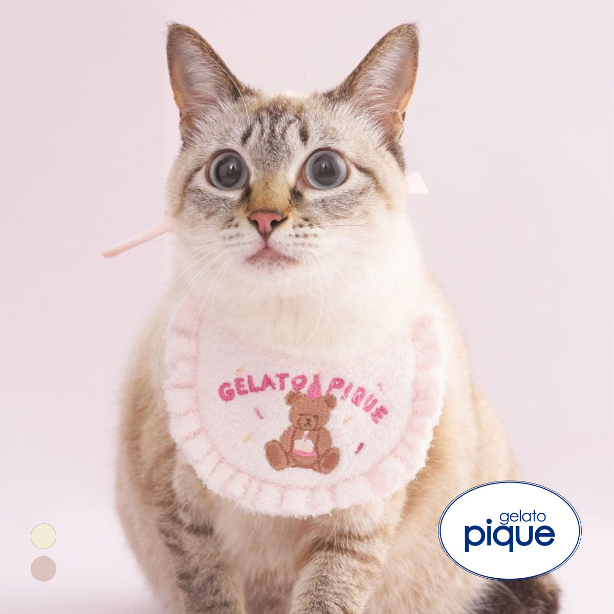 ジェラートピケ CAT&DOG Birthday スムーズィーバースデースタイ ジェラピケ gelato pique(PI-ピンク-Free)