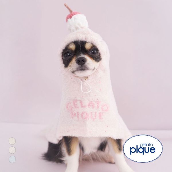 ジェラートピケ CAT&DOG Birthday スムーズィーケープ gelato pique