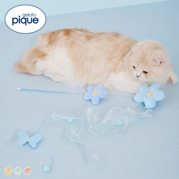 ジェラートピケ CAT&DOG フラワーモチーフねこじゃらし ジェラピケ gelato pique 猫の日