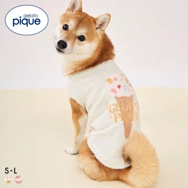 ジェラートピケ CAT&DOG アイスジャガードプルオーバー ジェラピケ ペット gelato pique