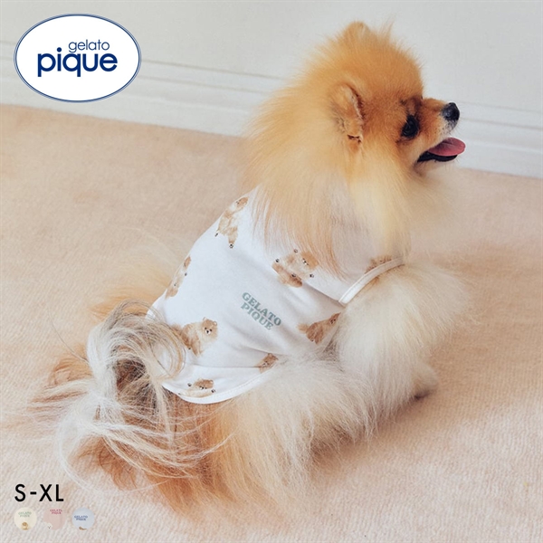 ジェラートピケ CAT&DOG ドッグカットソープルオーバー ジェラピケ gelato pique