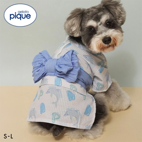 ジェラートピケ CAT&DOG 浴衣 ジェラピケ gelato pique