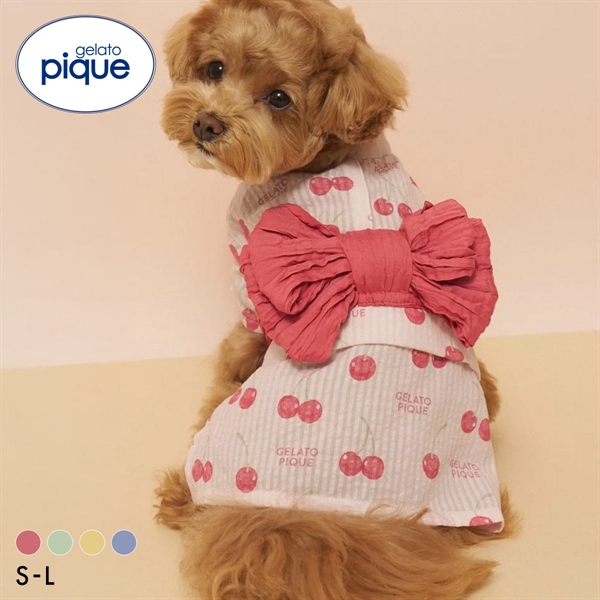 ジェラートピケ CAT&DOG 浴衣 ジェラピケ gelato pique
