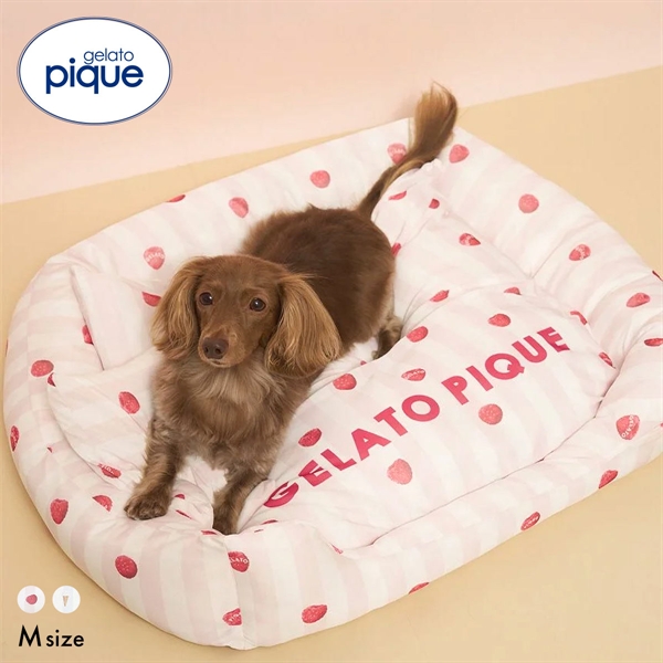 ジェラートピケ CAT&DOG 接触冷感 CoolingベッドM ジェラピケ gelato pique