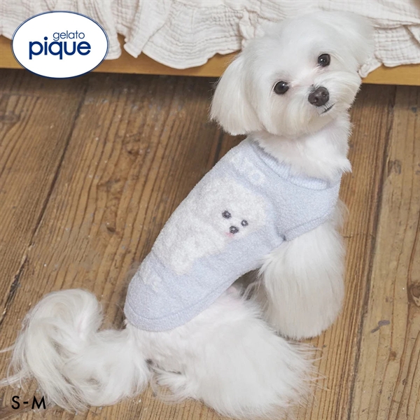 ジェラートピケ CAT&DOG スムーズィーマルチーズ柄プルオーバー ジェラピケ gelato pique