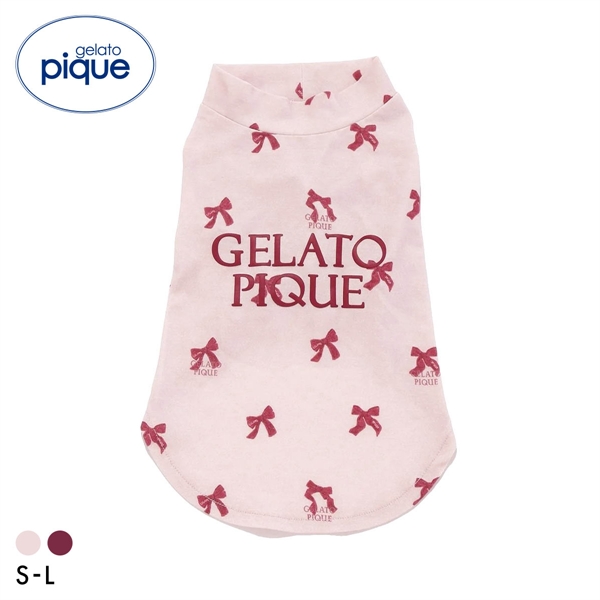 ジェラートピケ CAT&DOG ガーリーモチーフ柄カットソープルオーバー ジェラピケ gelato pique
