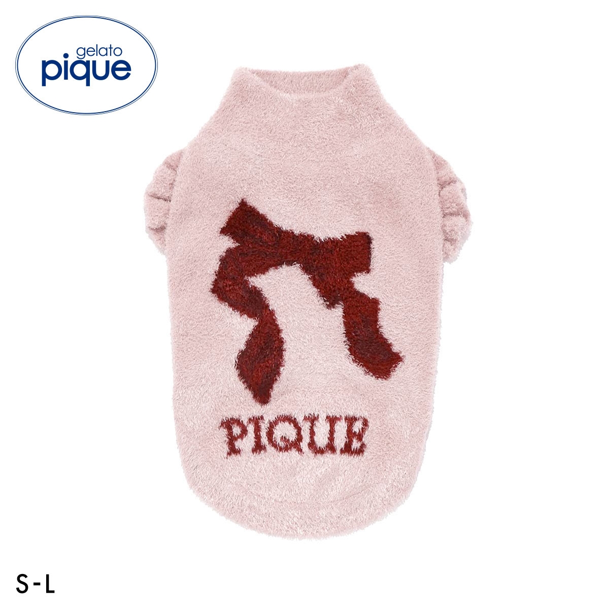 ジェラートピケ CAT&DOG スムーズィーガーリーモチーフジャガードプルオーバー ジェラピケ gelato pique(PI-ピンク-S)