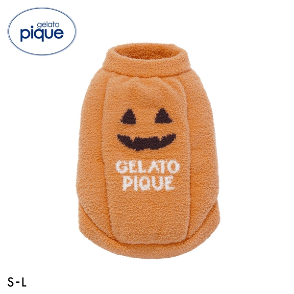 ジェラートピケ CAT&DOG HALLOWEEN パンプキンプルオーバー ジェラピケ gelato pique ハロウィン