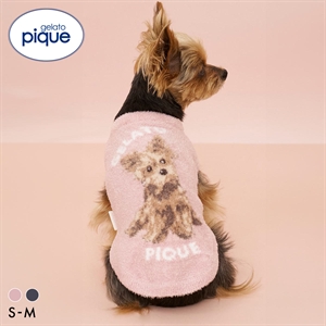 ジェラートピケ CAT&DOG ジェラートピケ CAT&DOG スムーズィーマルチーズ柄プルオーバー ジェラピケ gelato pique
