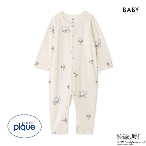 30%OFF【メール便(25)】 ジェラートピケ キッズアンドベイビー ピーナッツ ベビー SNOOPY×BEAR 総柄ロンパース ジェラピケ PEANUTS gelato pique Kids&Baby BABY 30%OFF【メール便(25)】 ジェラートピケ キッズアンドベイビー ピーナッツ ベビー SNOOPY×BEAR 総柄ロンパース ジェラピケ PEANUTS gelato pique Kids&Baby BABY