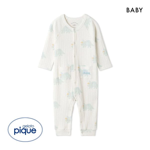 30%OFF【メール便(25)】 ジェラートピケ キッズアンドベイビー ベビー ダイナソー柄ロンパース ジェラピケ ルームウェア gelato pique Kids&Baby BABY 30%OFF【メール便(25)】 ジェラートピケ キッズアンドベイビー ベビー ダイナソー柄ロンパース ジェラピケ ルームウェア gelato pique Kids&Baby BABY