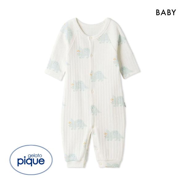 ジェラートピケ キッズアンドベイビー ベビー ダイナソー柄2wayオール ジェラピケ ルームウェア gelato pique Kids＆Baby BABY