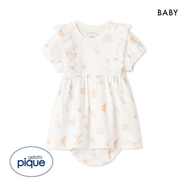 ジェラートピケ キッズアンドベイビー 販路限定 ベビー アニバーサリー柄ロンパース ジェラピケ gelato pique Kids＆Baby BABY