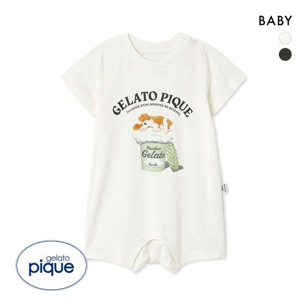 ジェラートピケ キッズアンドベイビー ベビー スリーピングドッグロンパース ジェラピケ ルームウェア gelato pique Kids＆Baby BABY