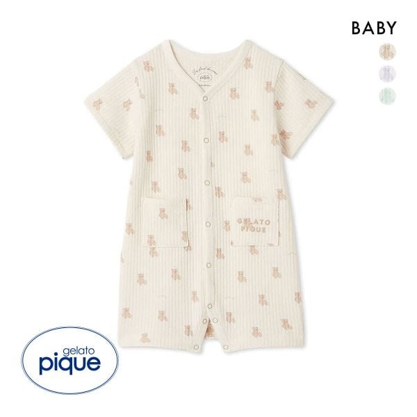 ジェラートピケ キッズアンドベイビー ベビー ぬいぐるみ柄ロンパース ジェラピケ ルームウェア パジャマ gelato pique Kids＆Baby BABY