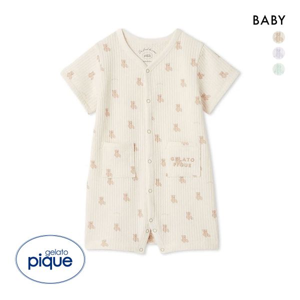 ジェラートピケ キッズアンドベイビー ベビー ぬいぐるみ柄ロンパース ジェラピケ ルームウェア パジャマ gelato pique Kids＆Baby BABY