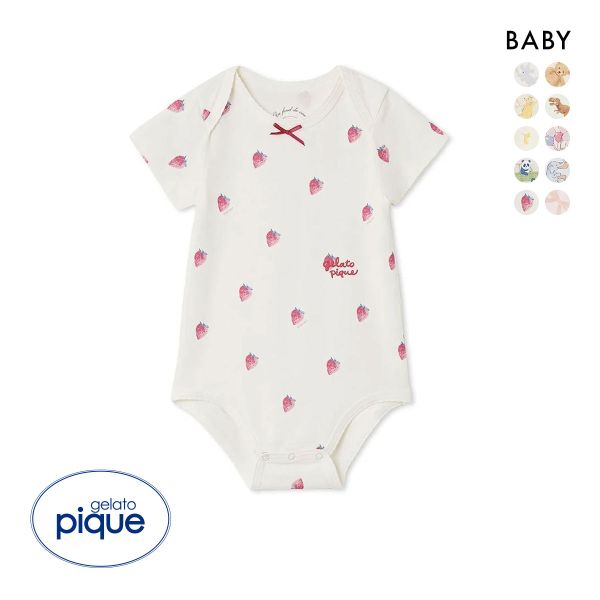 ジェラートピケ キッズアンドベイビー ベビー 半袖ボディスーツ ジェラピケ ルームウェア パジャマ gelato pique Kids＆Baby BABY
