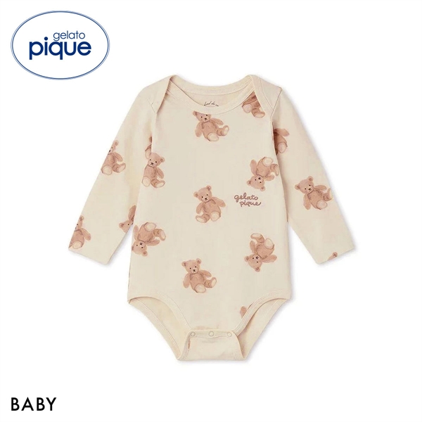 ジェラートピケ キッズアンドベイビー ベビー 長袖ボディスーツ ジェラピケ ルームウェア パジャマ gelato pique Kids＆Baby BABY