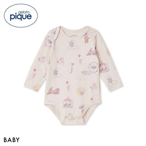 ジェラートピケ キッズアンドベイビー ベビー 長袖ボディスーツ ジェラピケ ルームウェア パジャマ gelato pique Kids＆Baby BABY