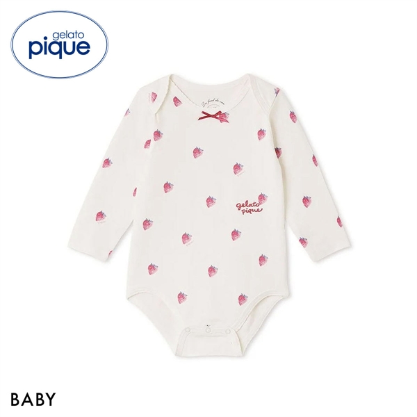 ジェラートピケ キッズアンドベイビー ベビー 長袖ボディスーツ ジェラピケ ルームウェア パジャマ gelato pique Kids＆Baby BABY
