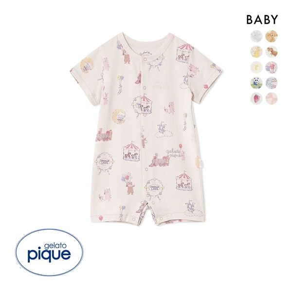 ジェラートピケ キッズアンドベイビー ベビー 半袖ロンパース ジェラピケ ルームウェア パジャマ gelato pique Kids＆Baby BABY