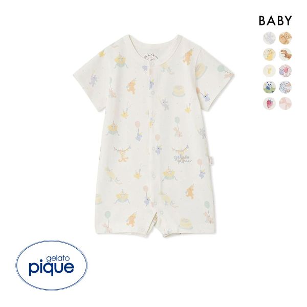 ジェラートピケ キッズアンドベイビー ベビー 半袖ロンパース ジェラピケ ルームウェア パジャマ gelato pique Kids＆Baby BABY