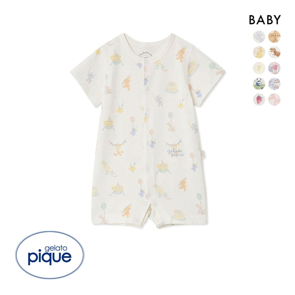 ジェラートピケ キッズアンドベイビー ベビー 半袖ロンパース ジェラピケ ルームウェア パジャマ gelato pique Kids＆Baby BABY