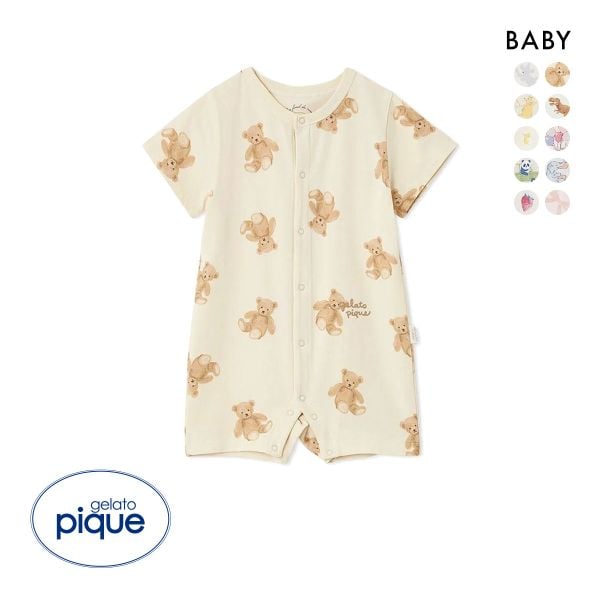 ジェラートピケ キッズアンドベイビー ベビー 半袖ロンパース ジェラピケ ルームウェア パジャマ gelato pique Kids＆Baby BABY