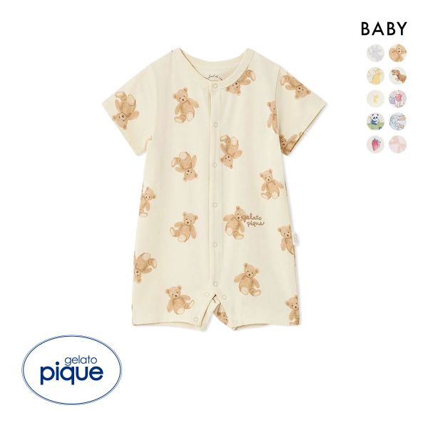 ジェラートピケ キッズアンドベイビー ベビー 半袖ロンパース ジェラピケ ルームウェア パジャマ gelato pique Kids＆Baby BABY