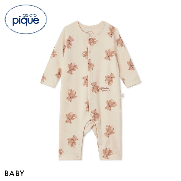 ジェラートピケ キッズアンドベイビー ベビー 長袖ロンパース ジェラピケ ルームウェア パジャマ gelato pique Kids＆Baby BABY