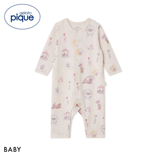 ジェラートピケ キッズアンドベイビー ベビー 長袖ロンパース ジェラピケ ルームウェア パジャマ gelato pique Kids＆Baby BABY