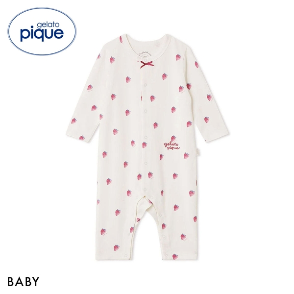 ジェラートピケ キッズアンドベイビー ベビー 長袖ロンパース ジェラピケ ルームウェア パジャマ gelato pique Kids＆Baby BABY