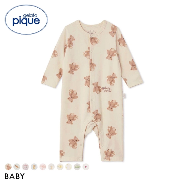 ジェラートピケ キッズアンドベイビー ベビー 長袖ロンパース ジェラピケ ルームウェア パジャマ gelato pique Kids＆Baby BABY