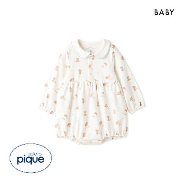 【メール便(15)】 ジェラートピケ キッズアンドベイビー ベビー ベビーベアロンパース ジェラピケ ルームウェア gelato pique Kids&Baby BABY 【メール便(15)】 ジェラートピケ キッズアンドベイビー ベビー ベビーベアロンパース ジェラピケ ルームウェア gelato pique Kids&Baby BABY