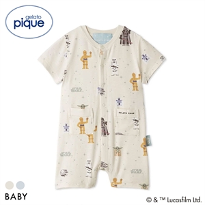 ジェラートピケ STAR WARS キッズアンドベイビー ベビー 総柄半袖ロンパース ジェラピケ スターウォーズ gelato pique Kids＆Baby BABY
