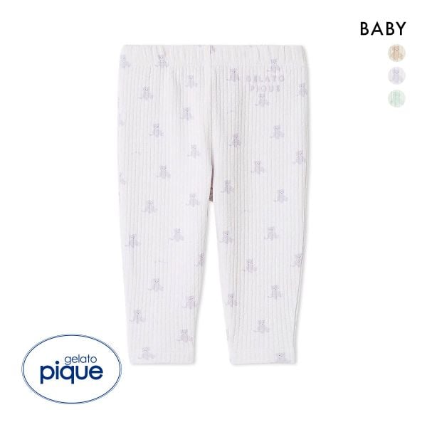 ジェラートピケ キッズアンドベイビー ベビー ぬいぐるみ柄レギンスパンツ ジェラピケ ルームウェア パジャマ gelato pique Kids＆Baby BABY