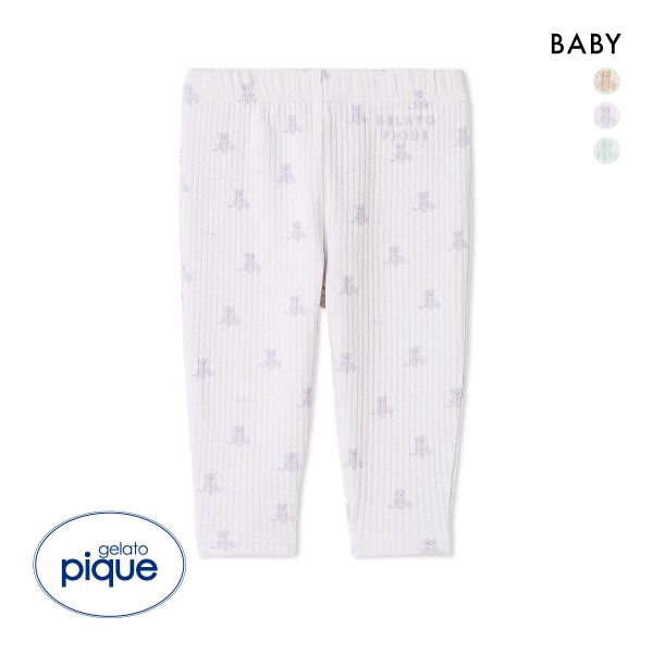 ジェラートピケ キッズアンドベイビー ベビー ぬいぐるみ柄レギンスパンツ ジェラピケ ルームウェア パジャマ gelato pique Kids＆Baby BABY