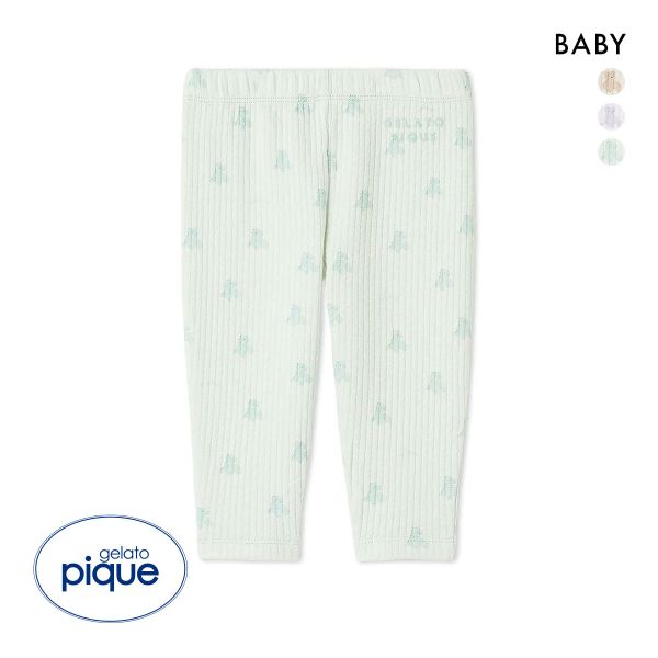 ジェラートピケ キッズアンドベイビー ベビー ぬいぐるみ柄レギンスパンツ ジェラピケ ルームウェア パジャマ gelato pique Kids＆Baby BABY
