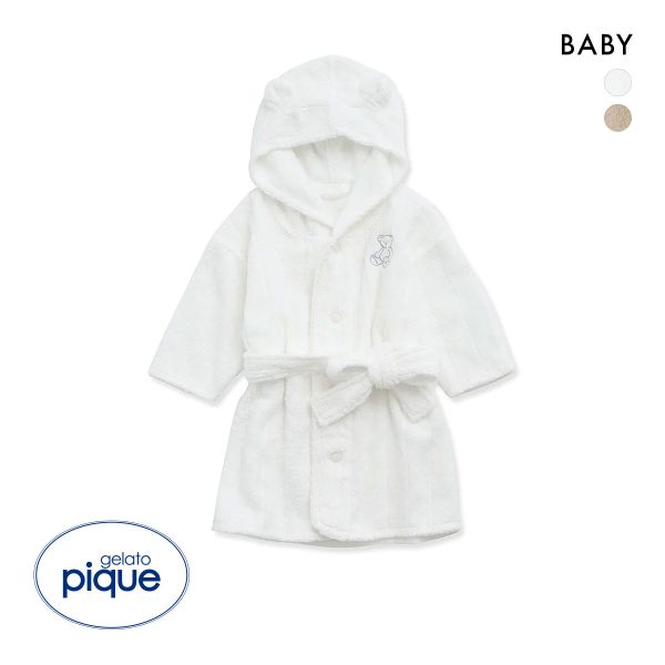 ジェラートピケ キッズアンドベイビー gelato pique Kids＆Baby【BABY】タオルローブ ジェラピケ ルームウェア バスローブ