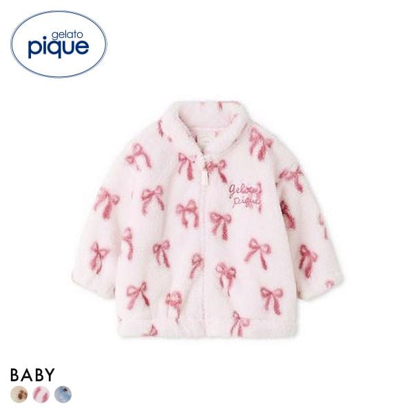 ジェラートピケ キッズアンドベイビー ベビー フリースブルゾン ジェラピケ ルームウェア gelato pique Kids＆Baby BABY