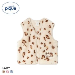 ジェラートピケ キッズアンドベイビー ベビー フリースベスト ジェラピケ ルームウェア gelato pique Kids＆Baby BABY