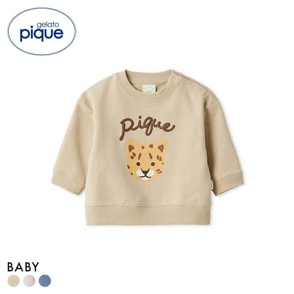 ジェラートピケ キッズアンドベイビー ベビー 裏毛ワンポイントプルオーバー ジェラピケ gelato pique Kids＆Baby BABY