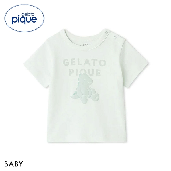 ジェラートピケ キッズアンドベイビー ベビー ぬいぐるみワンポイントTシャツ ジェラピケ ルームウェア gelato pique Kids＆Baby BABY