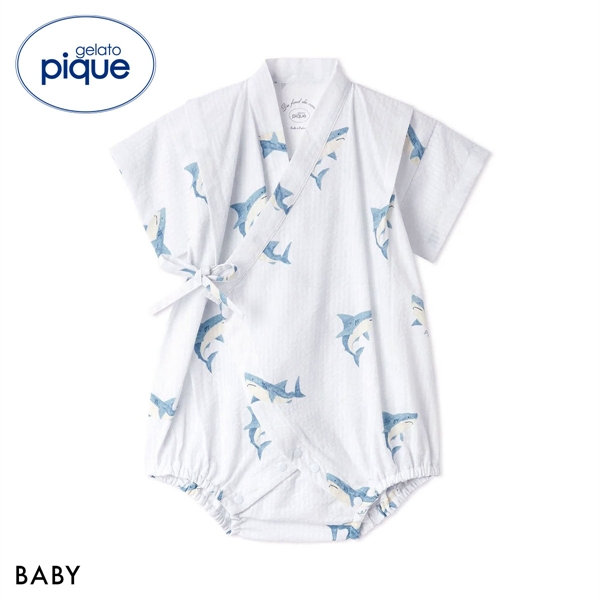 ジェラートピケ キッズアンドベイビー ベビー 甚平 ジェラピケ パジャマ ルームウェア gelato pique Kids＆Baby BABY
