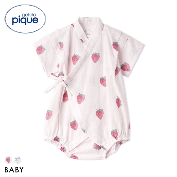 ジェラートピケ キッズアンドベイビー ベビー 甚平 ジェラピケ パジャマ ルームウェア gelato pique Kids＆Baby BABY