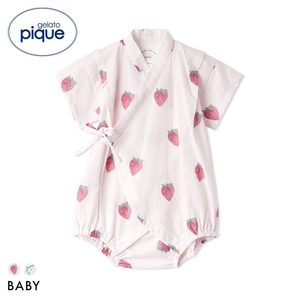 ジェラートピケ キッズアンドベイビー ベビー 甚平 ジェラピケ パジャマ ルームウェア gelato pique Kids＆Baby BABY
