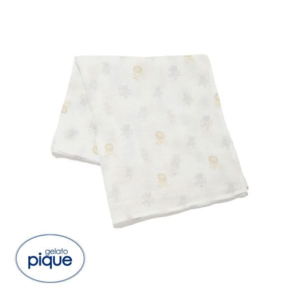 ジェラートピケ キッズアンドベイビー gelato pique Kids＆Baby【BABY】ぬいぐるみモチーフスワドル ジェラピケ