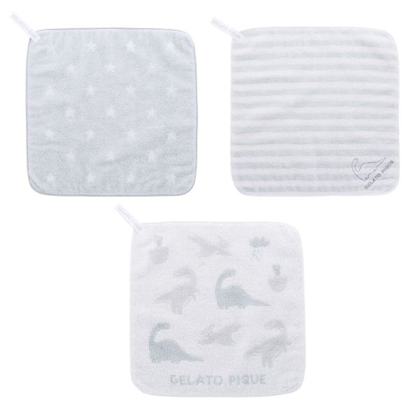 ジェラートピケ キッズアンドベイビー gelato pique Kids＆Baby【BABY】ハンドタオル3点セット ジェラピケ EC限定