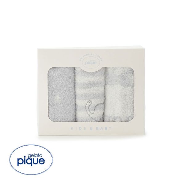 ジェラートピケ キッズアンドベイビー gelato pique Kids＆Baby【BABY】【ONLINE限定】ハンドタオル3枚セット ジェラピケ EC限定