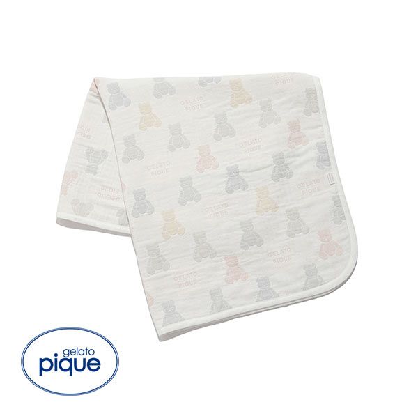 ジェラートピケ キッズアンドベイビー gelato pique Kids&Baby 【BABY】ベア3重ガーゼブランケット ジェラピケ ジェラートピケ キッズアンドベイビー gelato pique Kids&Baby 【BABY】ベア3重ガーゼブランケット ジェラピケ
